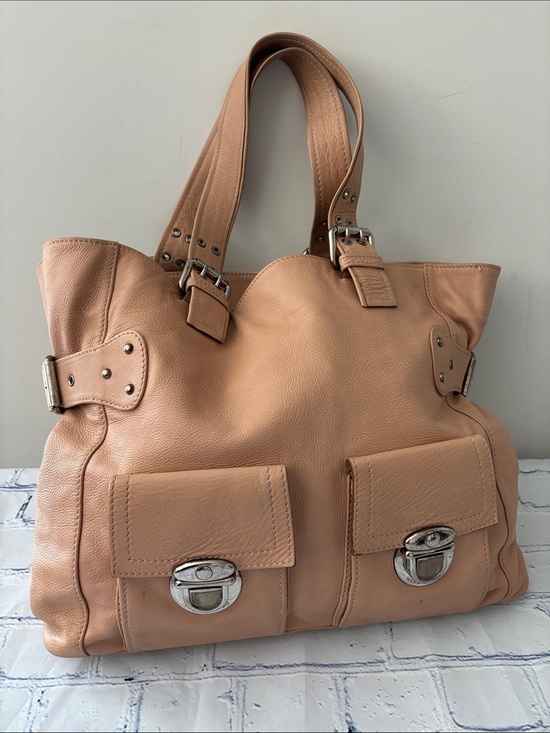 Marc Jacobs Handbags - Vintage Marc Jacobs Collection Leather Tote Bag Suede Lining Made in Italy